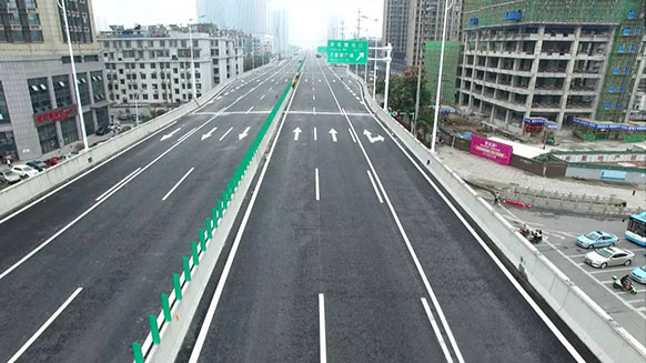 湘江電纜合作萬家麗高架橋，低壓電力電纜顯實力
